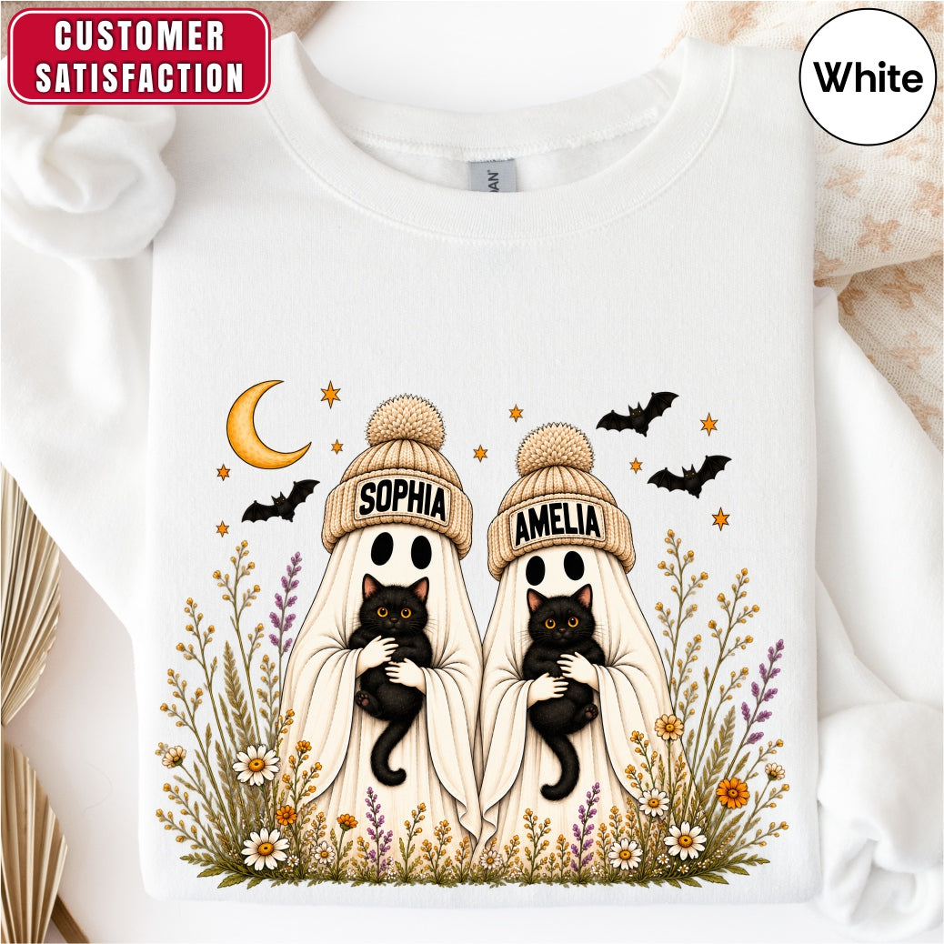 Personalized Ghost Besties Sweatshirt