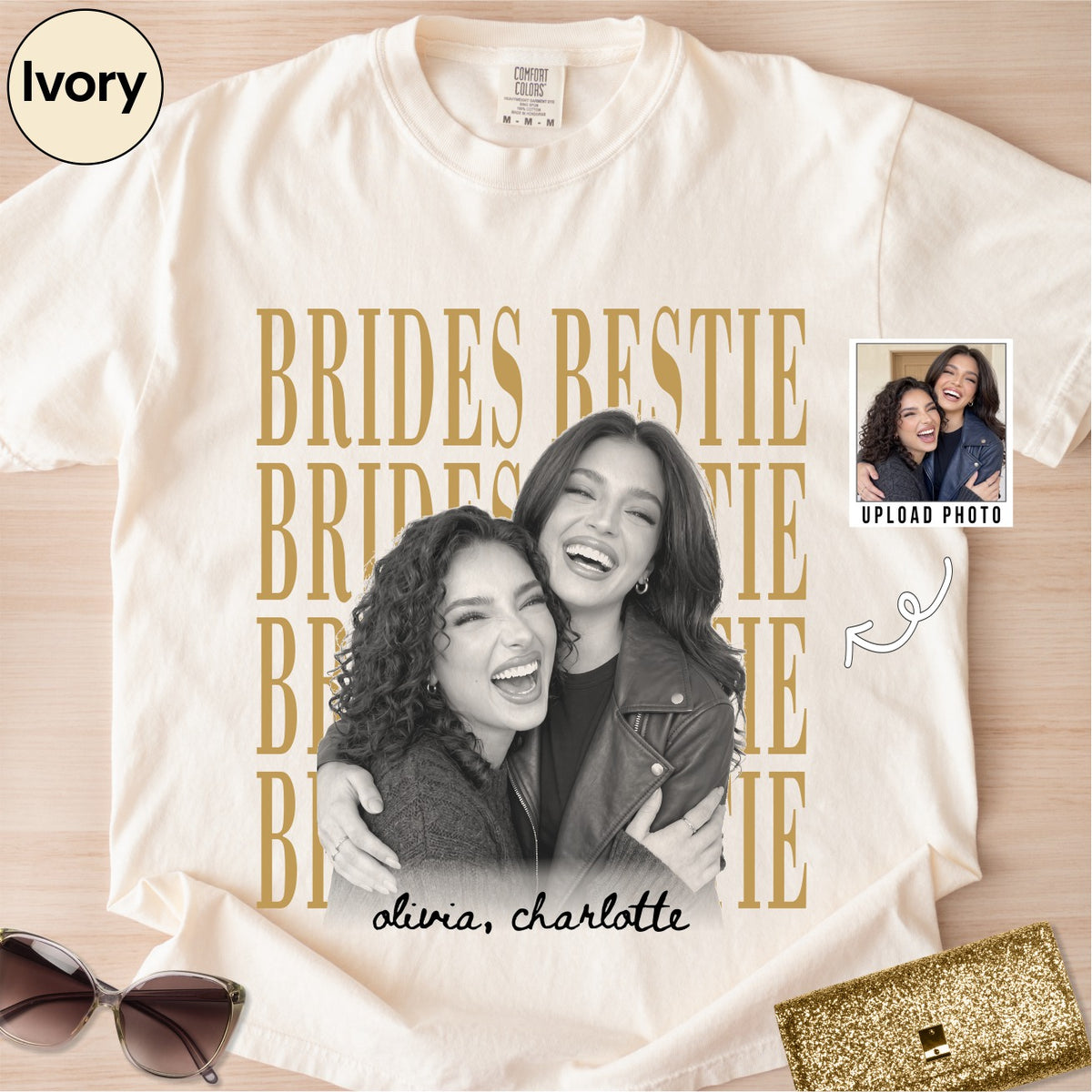 Custom Brides Bestie Shirt