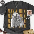 Custom Poodle Dog photo Comfort Colors Shirt