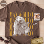 Custom Poodle Dog photo Comfort Colors Shirt