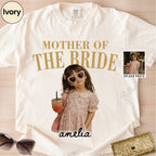 Custom Mother of the Bride Photo Shirt
