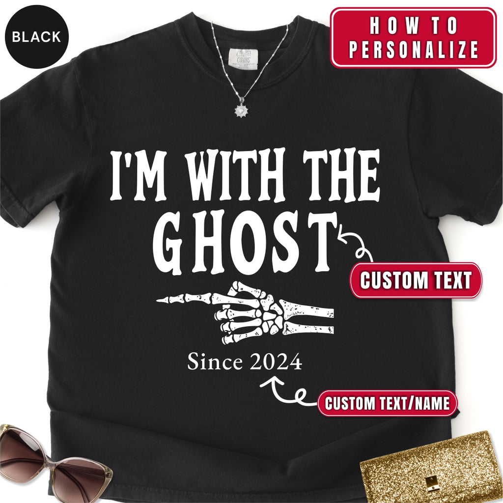 Custom I'm With The Witch Halloween Shirt