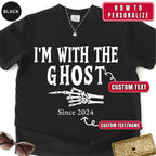 Custom I'm With The Witch Halloween Shirt