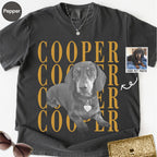 Custom Dachshund Dog photo Shirt