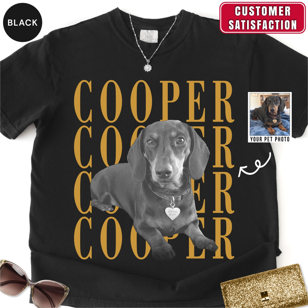 Custom Dachshund Dog photo Shirt