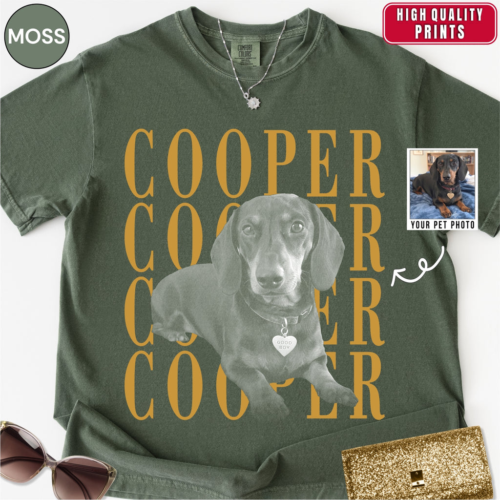Custom Dachshund Dog photo Shirt