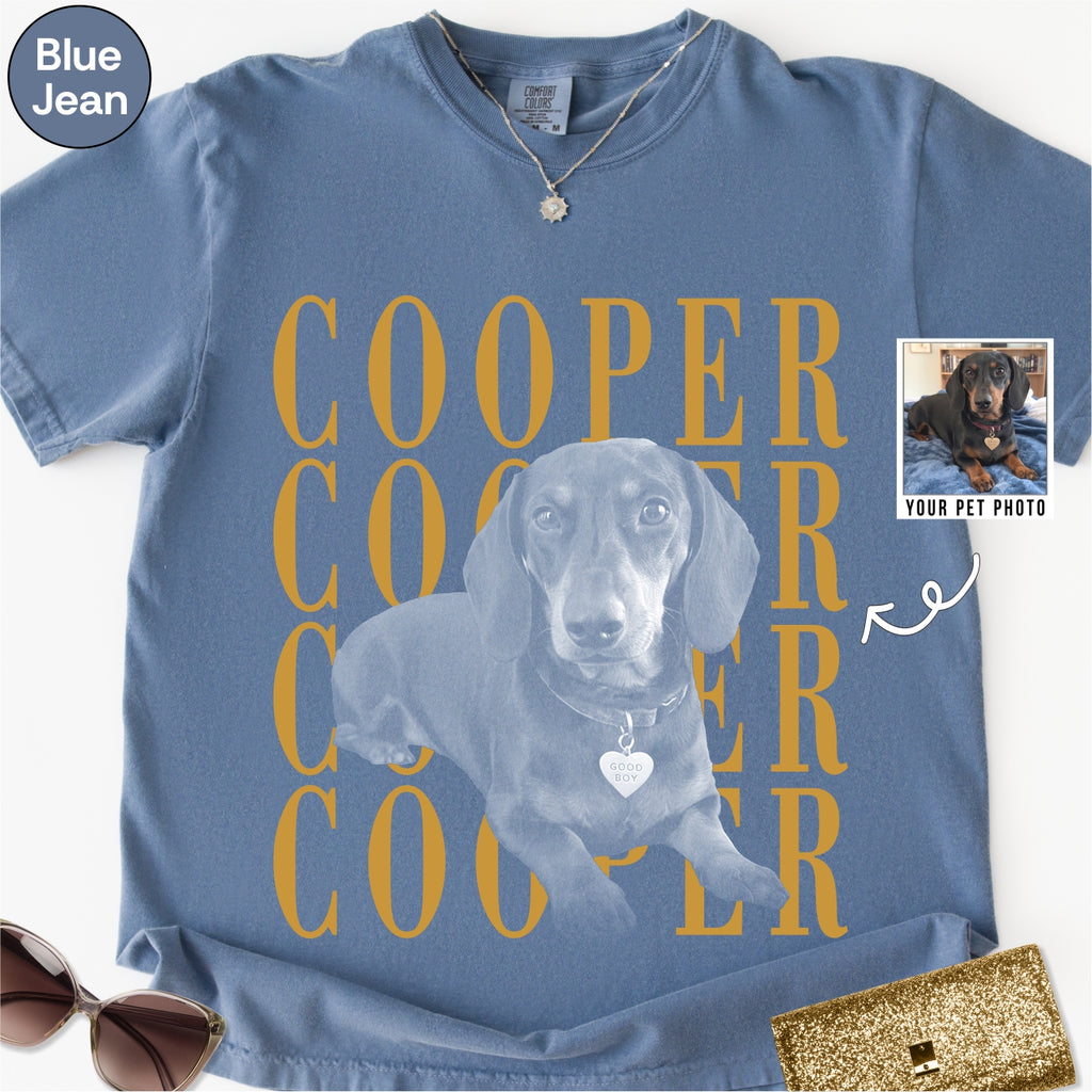 Custom Dachshund Dog photo Shirt