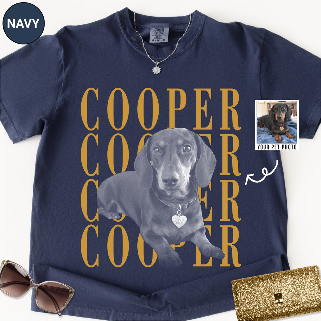 Custom Dachshund Dog photo Shirt