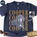 Custom Dachshund Dog photo Shirt