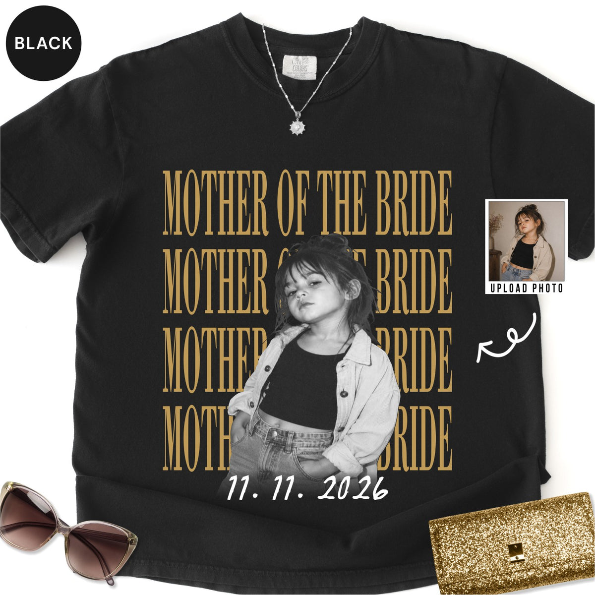 Custom Mother of the Bride Shirt