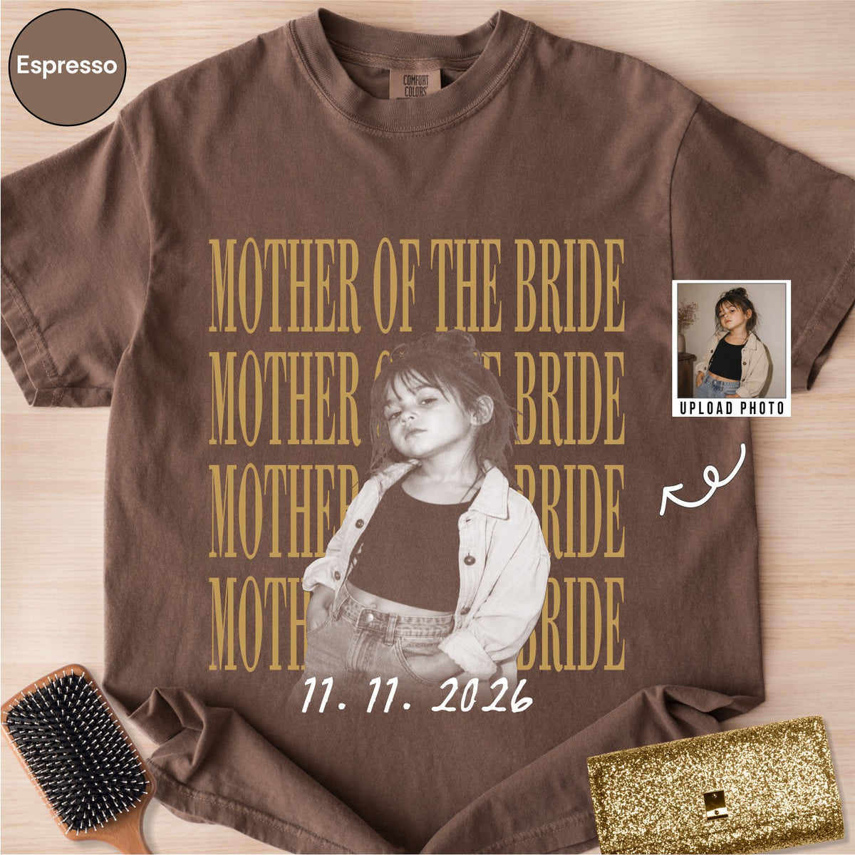Custom Mother of the Bride Shirt