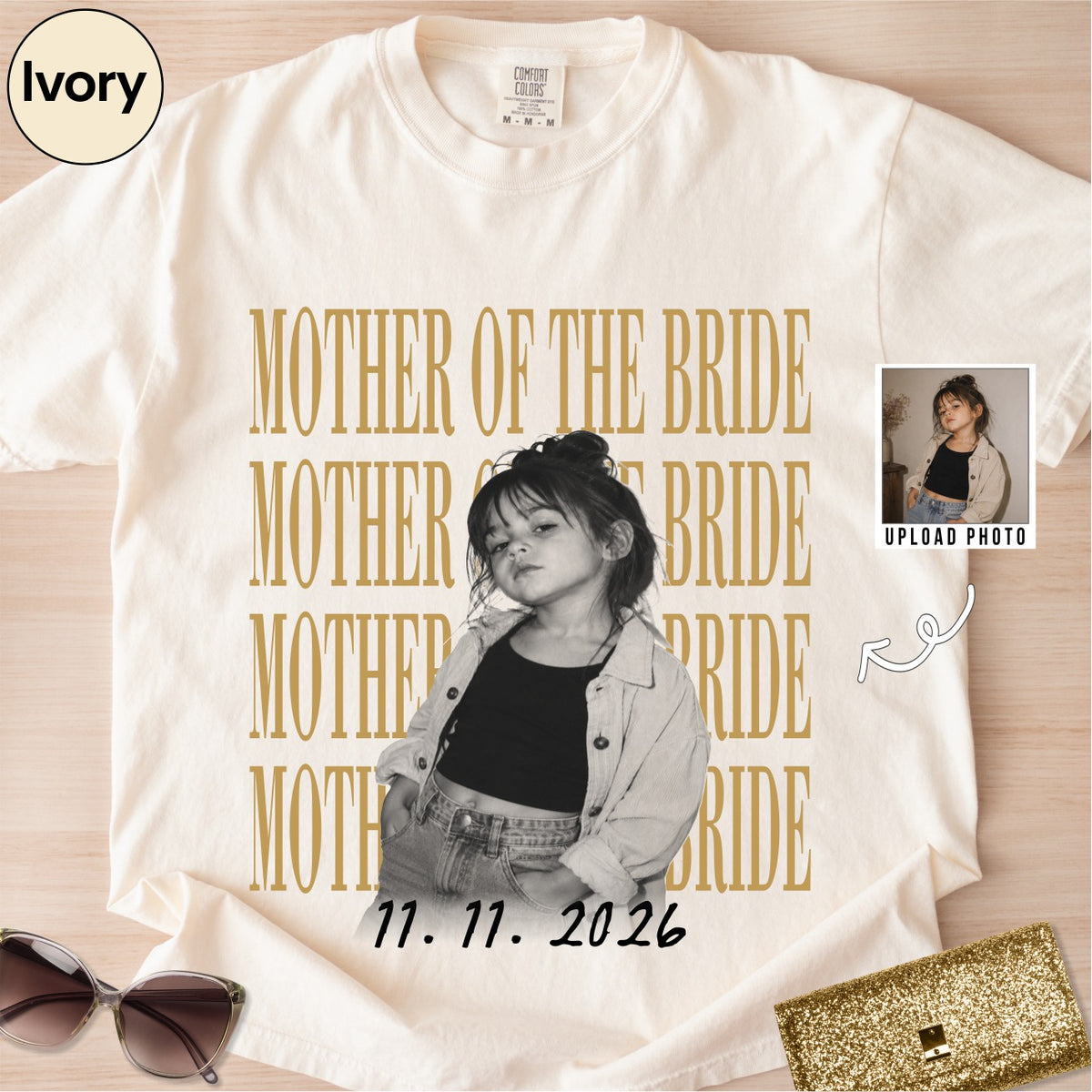 Custom Mother of the Bride Shirt