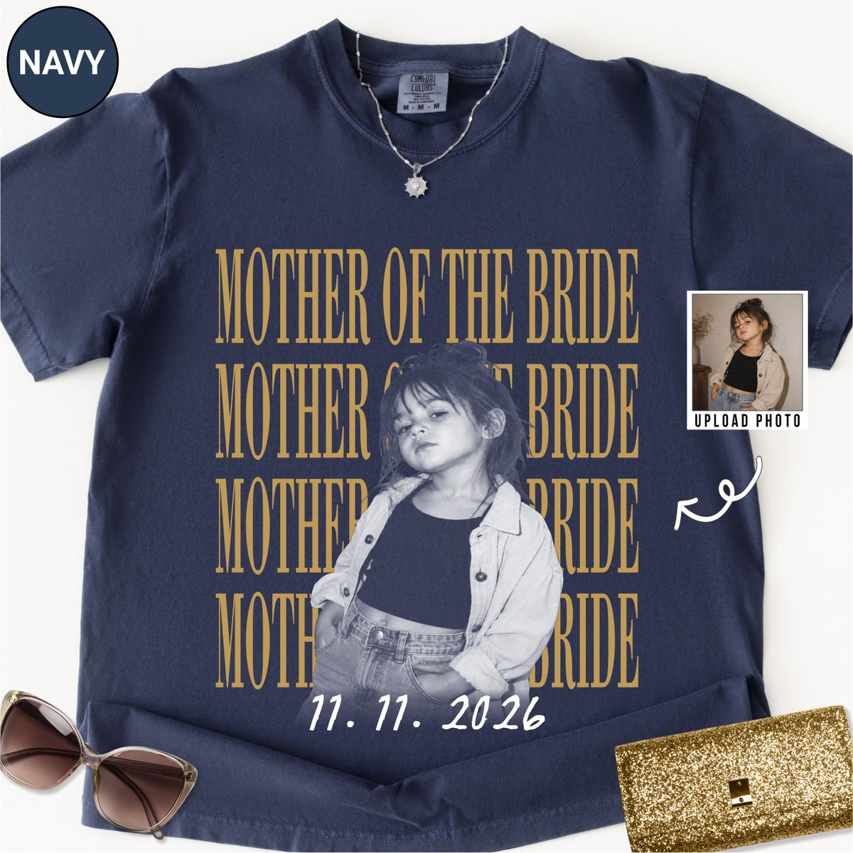 Custom Mother of the Bride Shirt