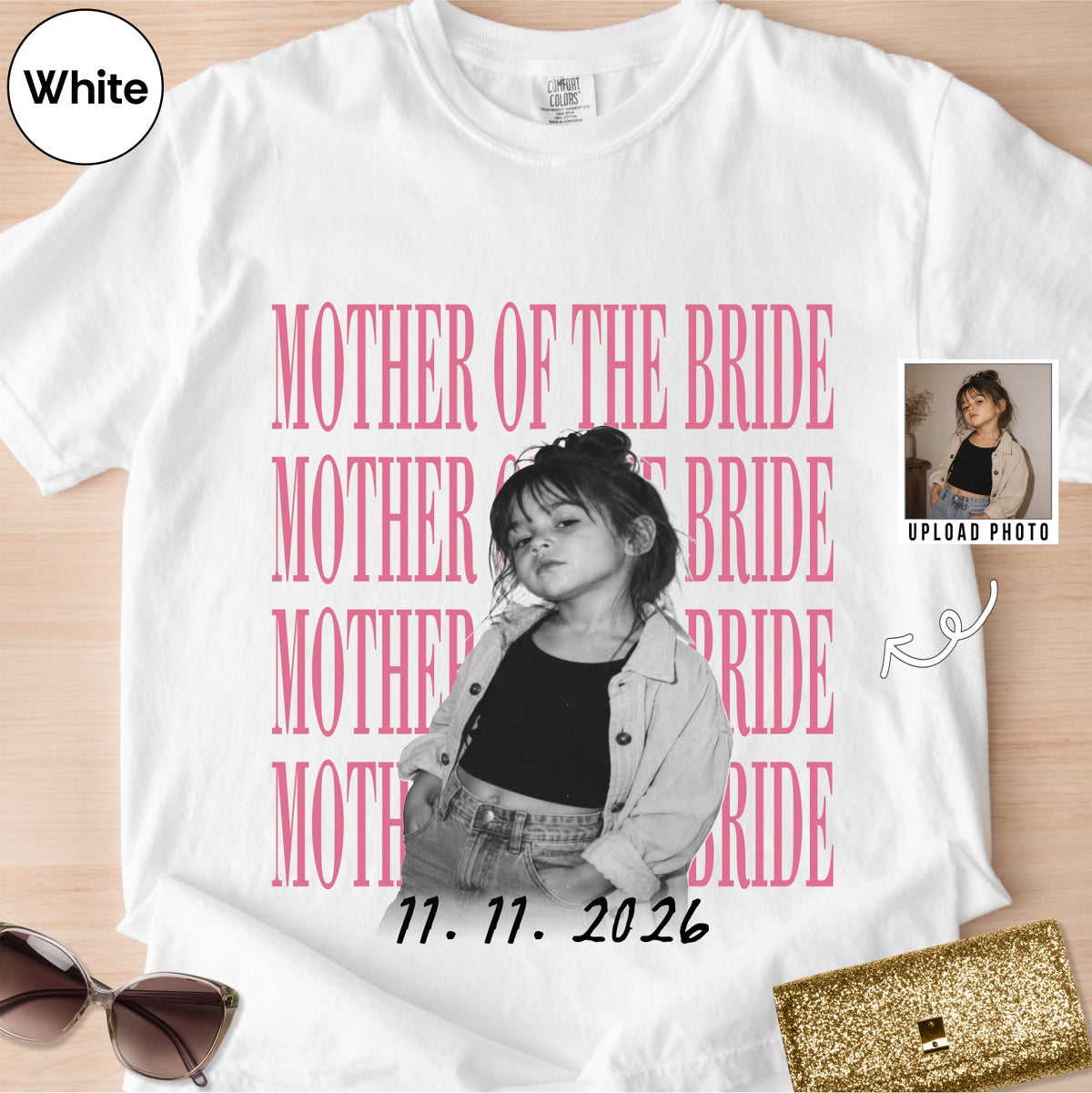 Custom Mother of the Bride Shirt