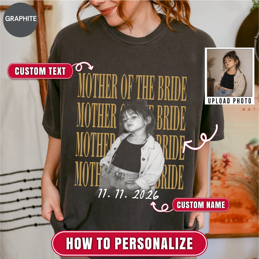 Custom Mother of the Bride Shirt