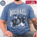 Baseball Dad Custom Photo Shirt