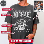 Basketball Dad Custom Photo Shirt