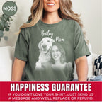 Custom Dog Mom Photo Shirt