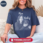 Custom Dog Mom Photo Shirt