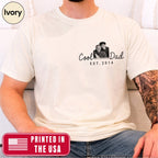 Cool Dad Custom Photo Pocket T-Shirt — Personalized Est. Year Vintage Tee
