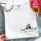 Cool Dad Custom Photo Pocket T-Shirt — Personalized Est. Year Vintage Tee
