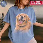 Custom Photorealistic Dog Photo Shirt