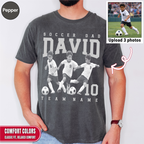 Soccer Dad Custom Photo Shirt