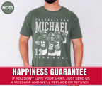 Football Dad Custom Photo Shirt
