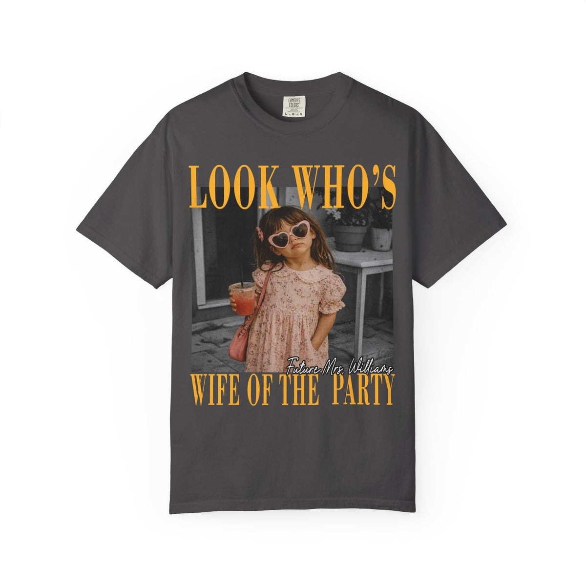 Custom Look Who's Wife Of The Party Bachelorette Trip Shirt