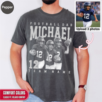 Football Dad Custom Photo Shirt