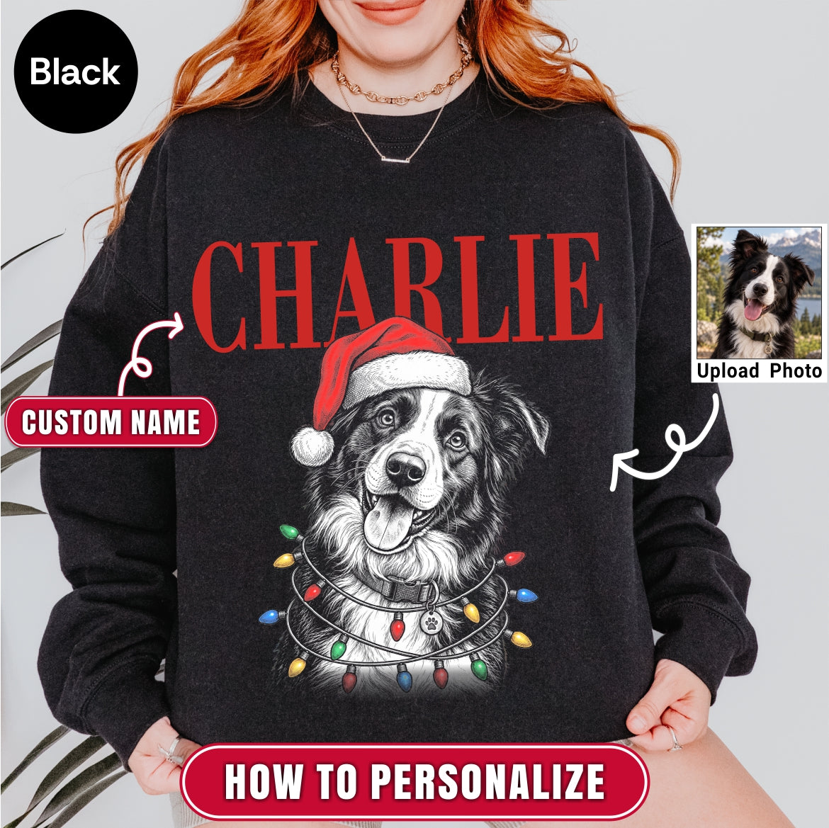Christmas Custom Pet Sweatshirt
