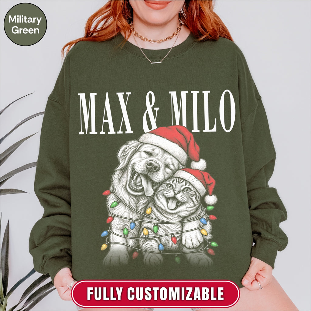 Christmas Custom Pet Sweatshirt