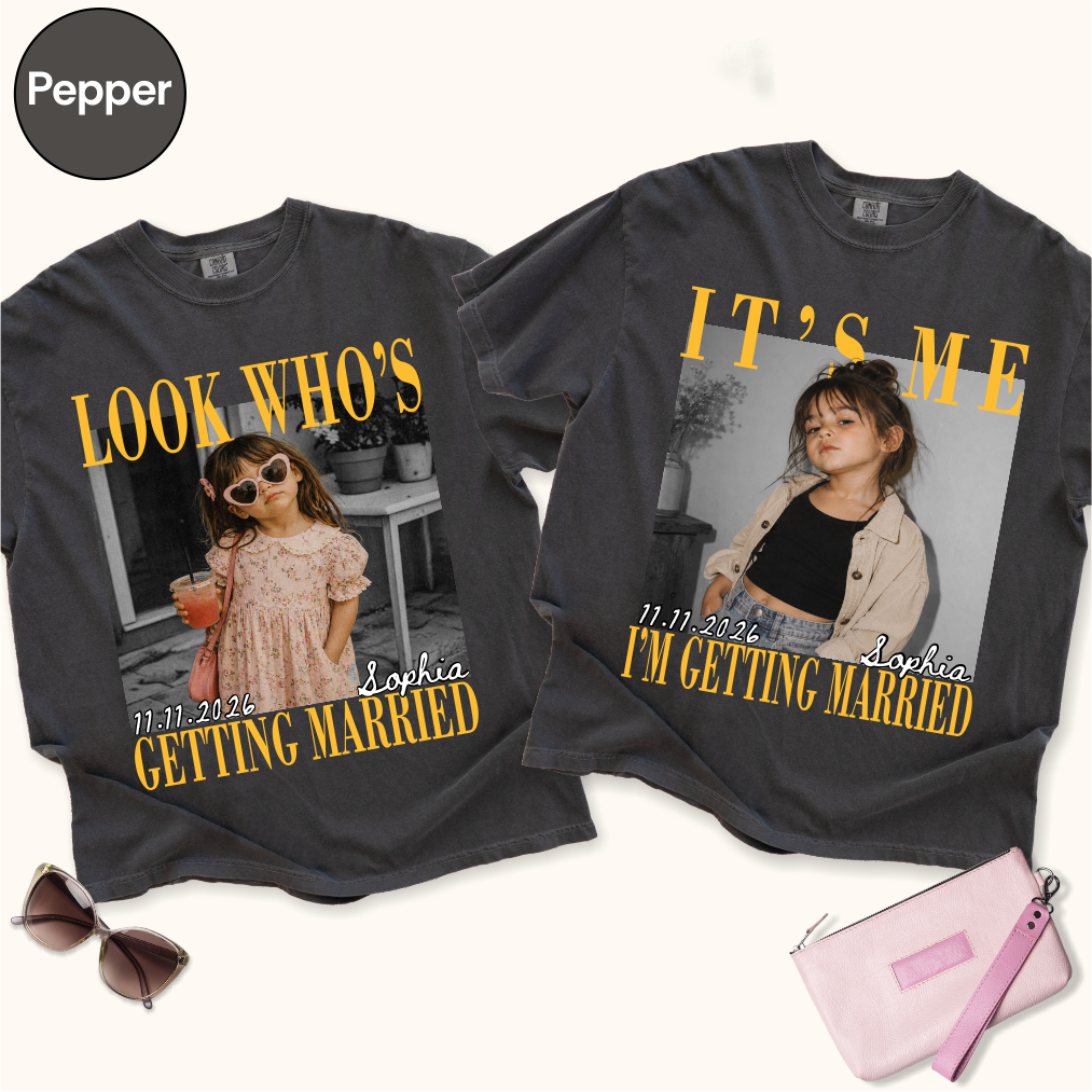 Custom Look Who's Getting Married Bachelorette Trip Shirt